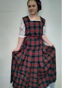 Шотландское платье
